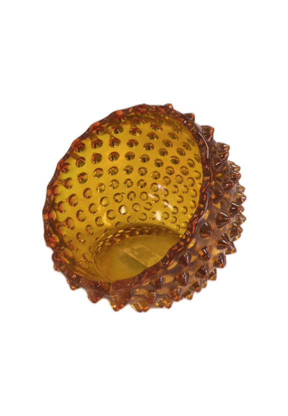MID CENTURY HOBNAIL ASHTRAY