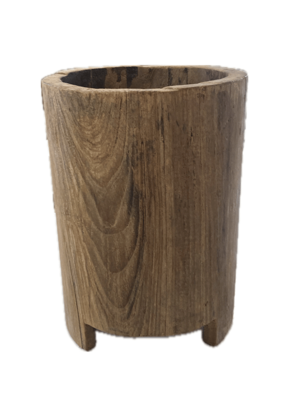 RUSTIC WOOD PLANTER STAND