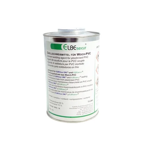 Elbe Solvent Welding Agent, 1 litre — pack of 6