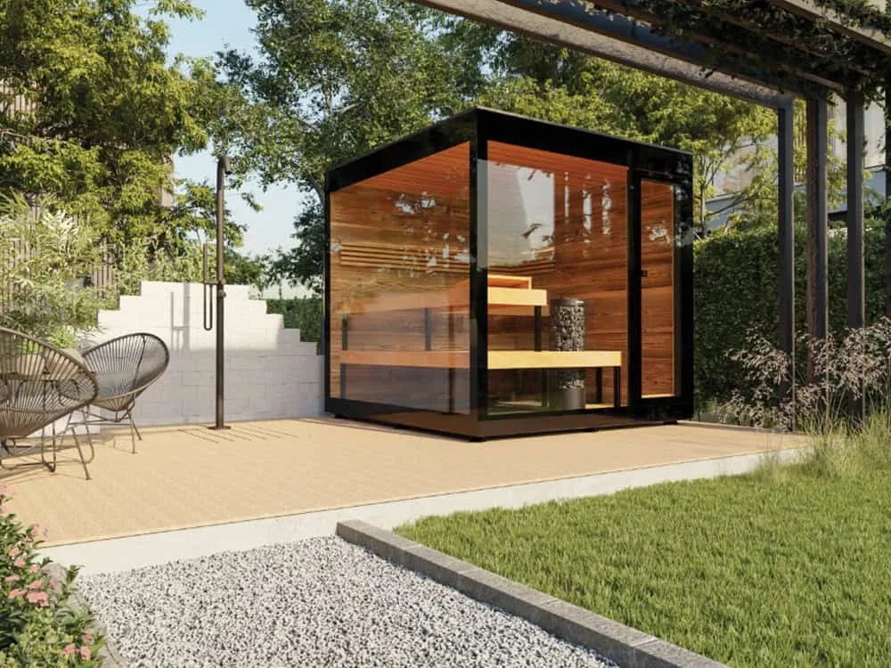 NN Ischgl — Outdoor Sauna Cabin