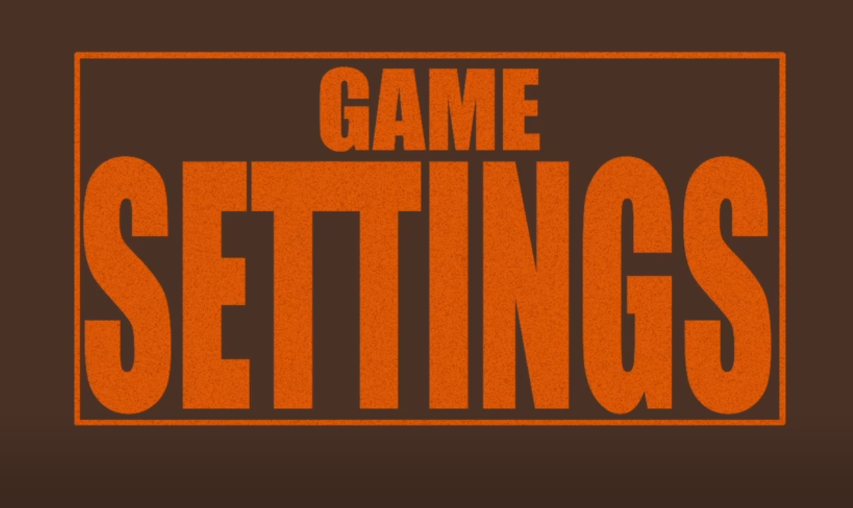 Coming Soon: Game Settings