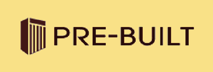 PRE-BUILT corporate logo.