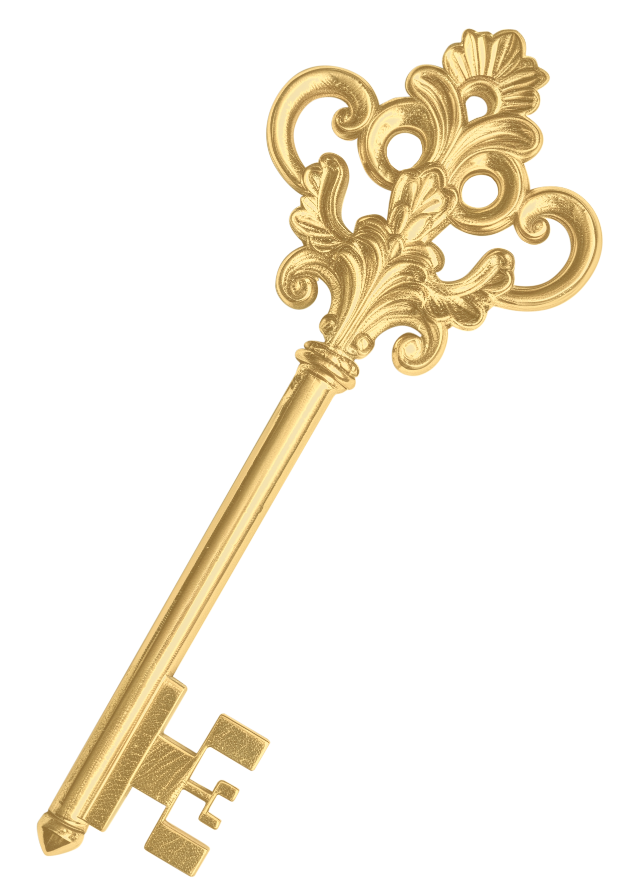 Signature SLS golden key icon symbolizing luxury residential access.