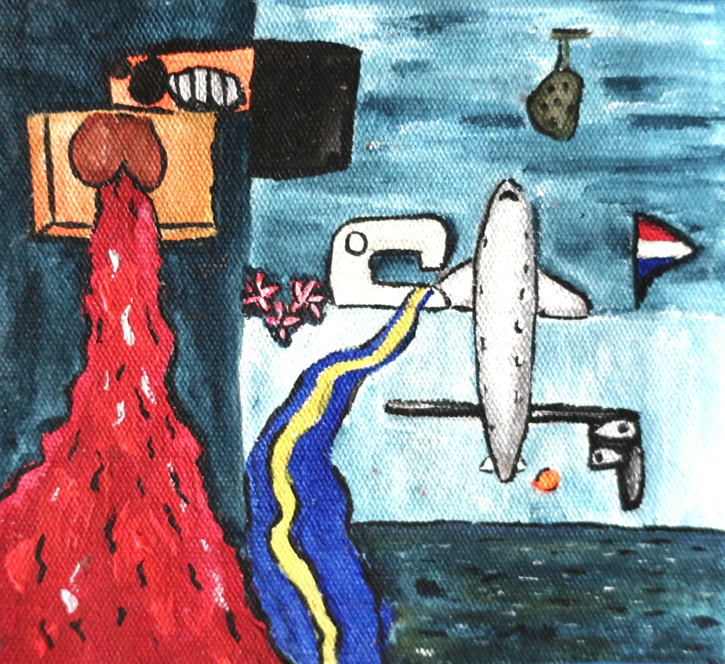 August, 2025
Old Charloise, Netherlands
Paintings: 25cm x 25cm
Acryl on canvas 