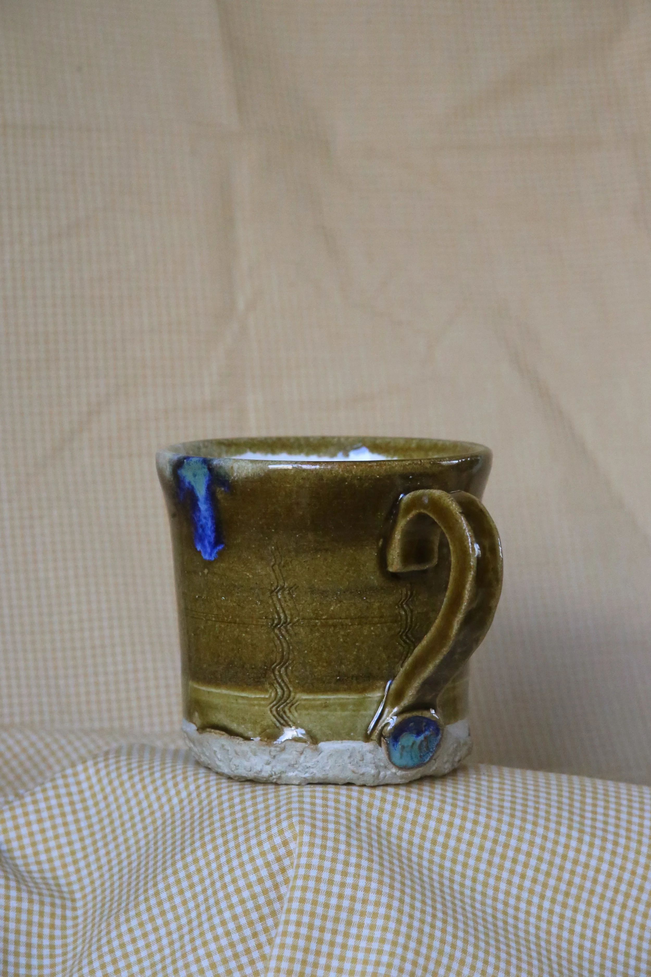 Mug | Honey, White and Indigo