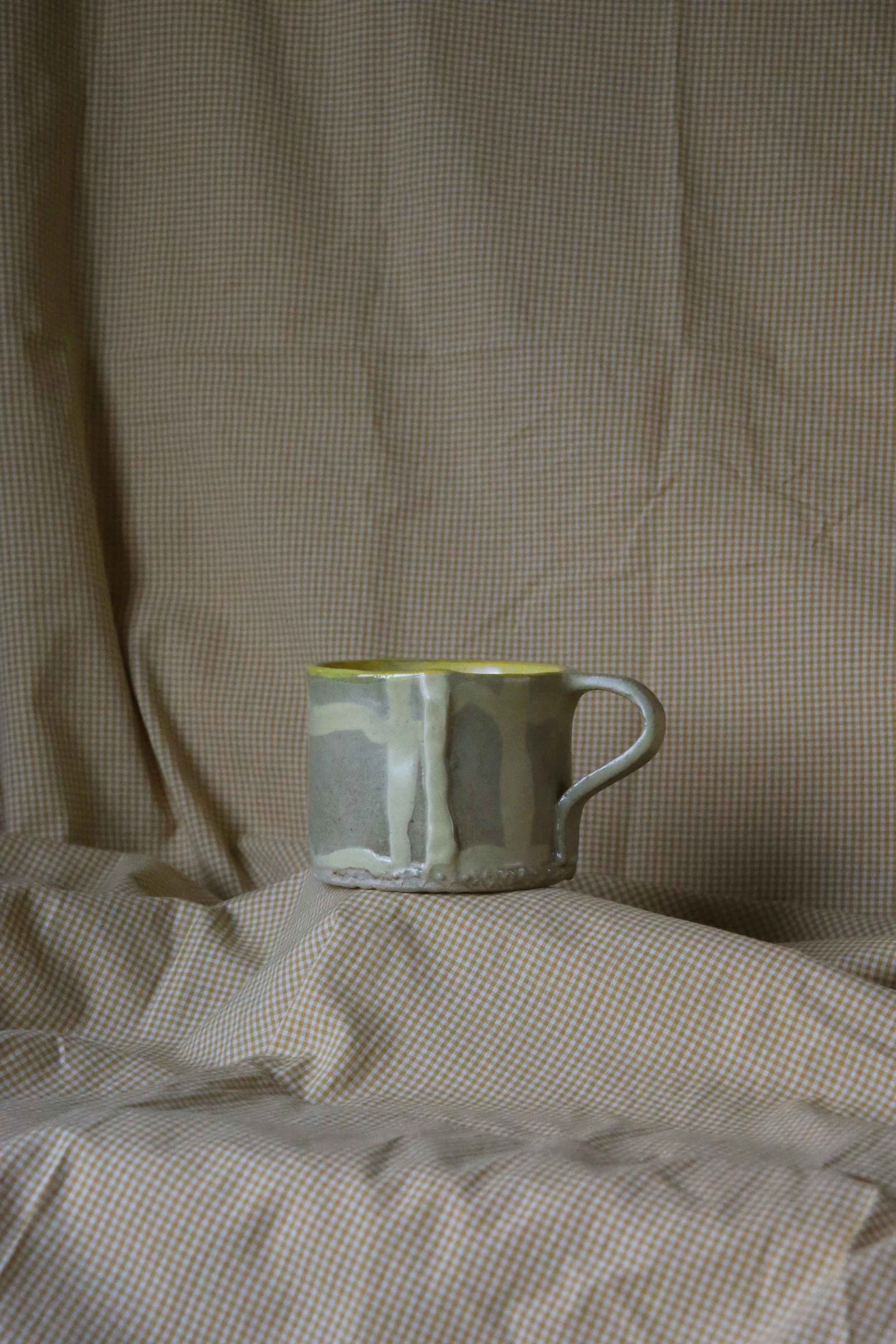 Mug | Corn Yellow Check