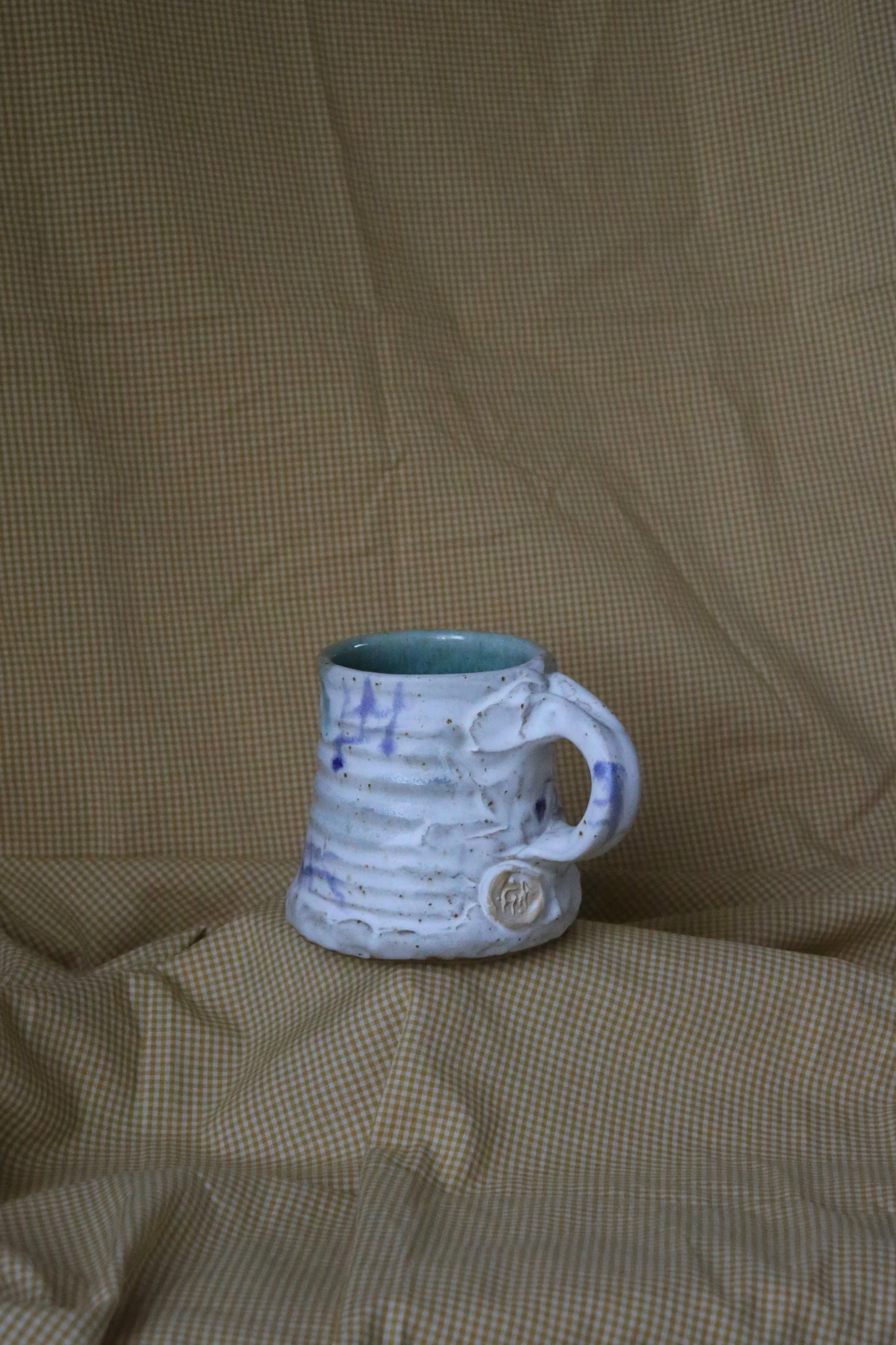 Mug | White, Blue and Green 3