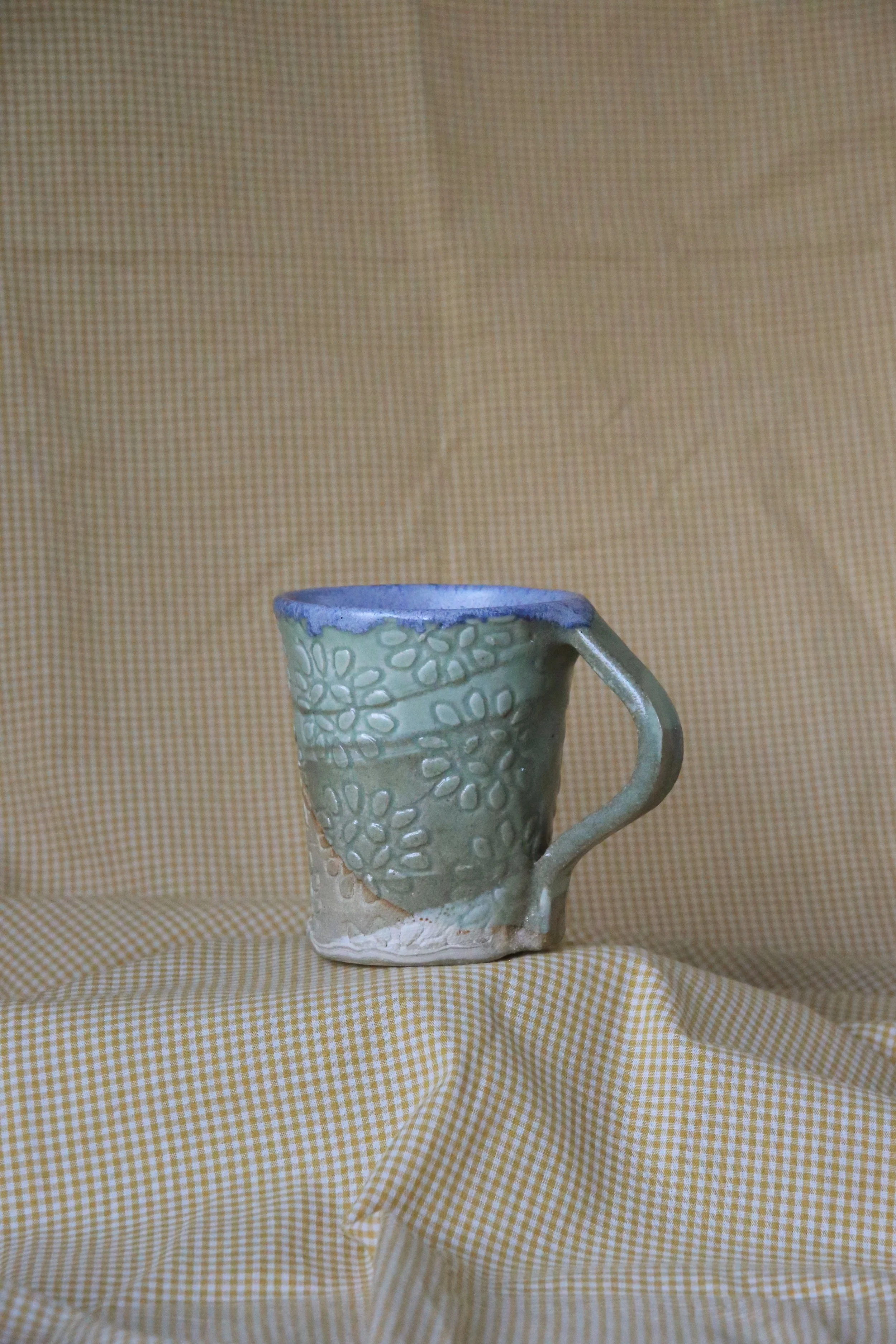 Mug | Celadon and Blue
