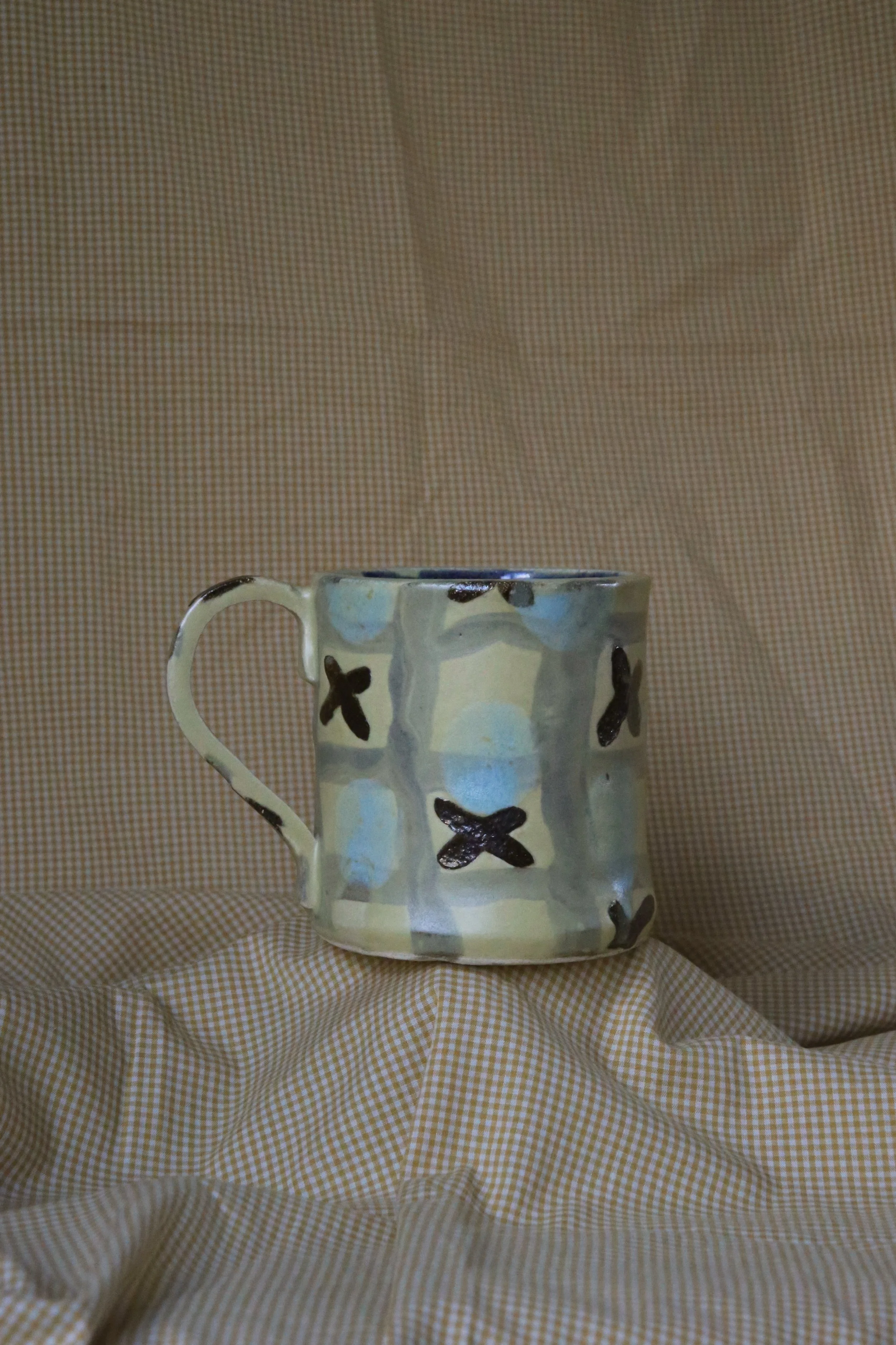 Mug | Corn Yellow, Royal Blue and Jade