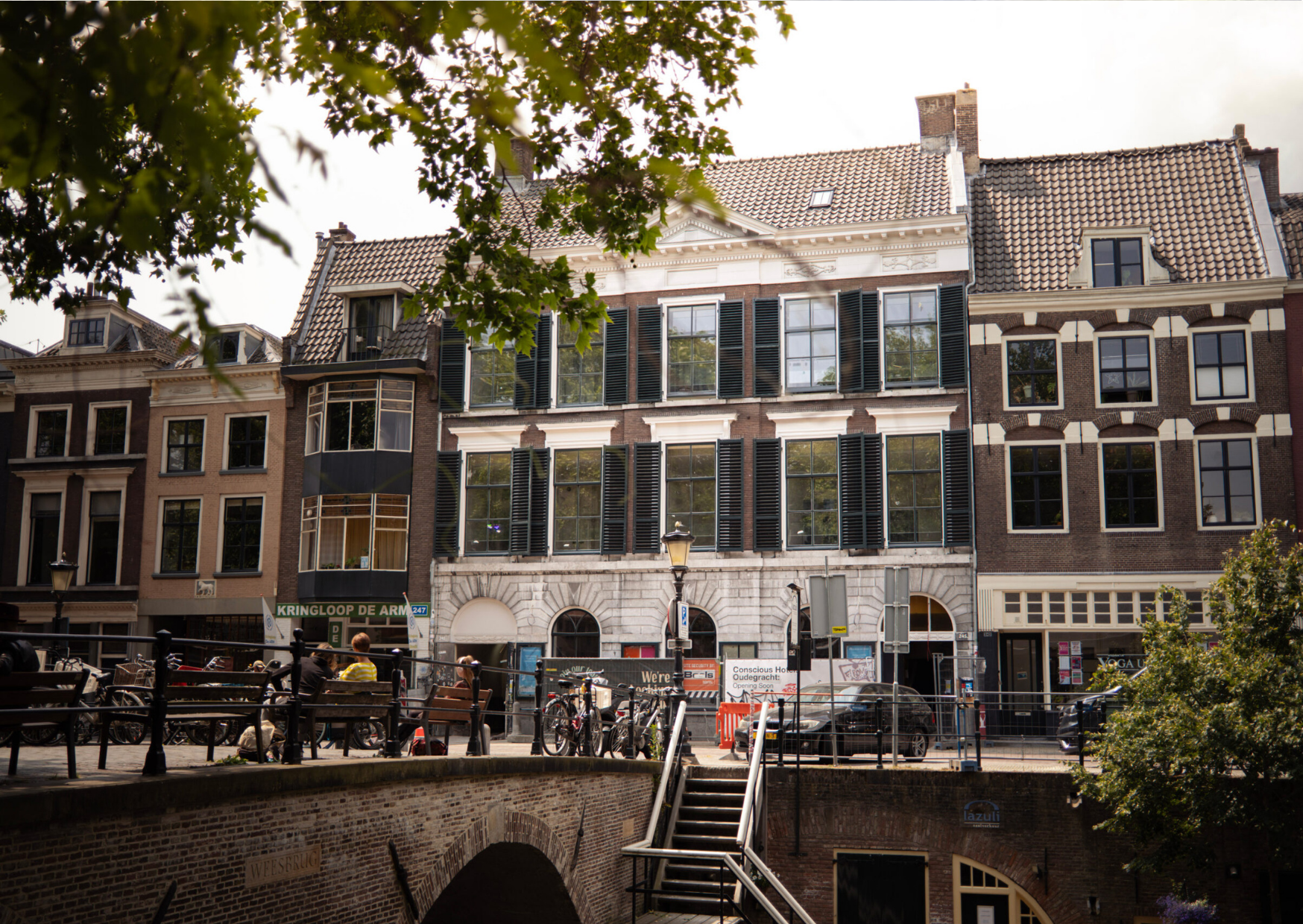 Conscious Hotel Oudegracht Utrecht waar Ingmar Sloothaak een toekomstbestendig operationeel model ontwikkelde.