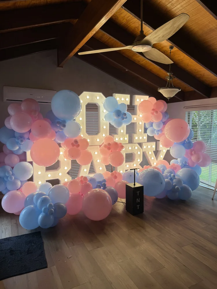 Sunshine Coast baby shower reveal event