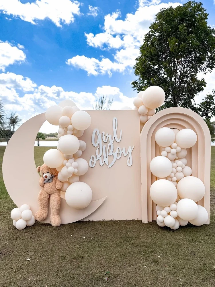 Backdrop hire and baby shower decoration Brisbane