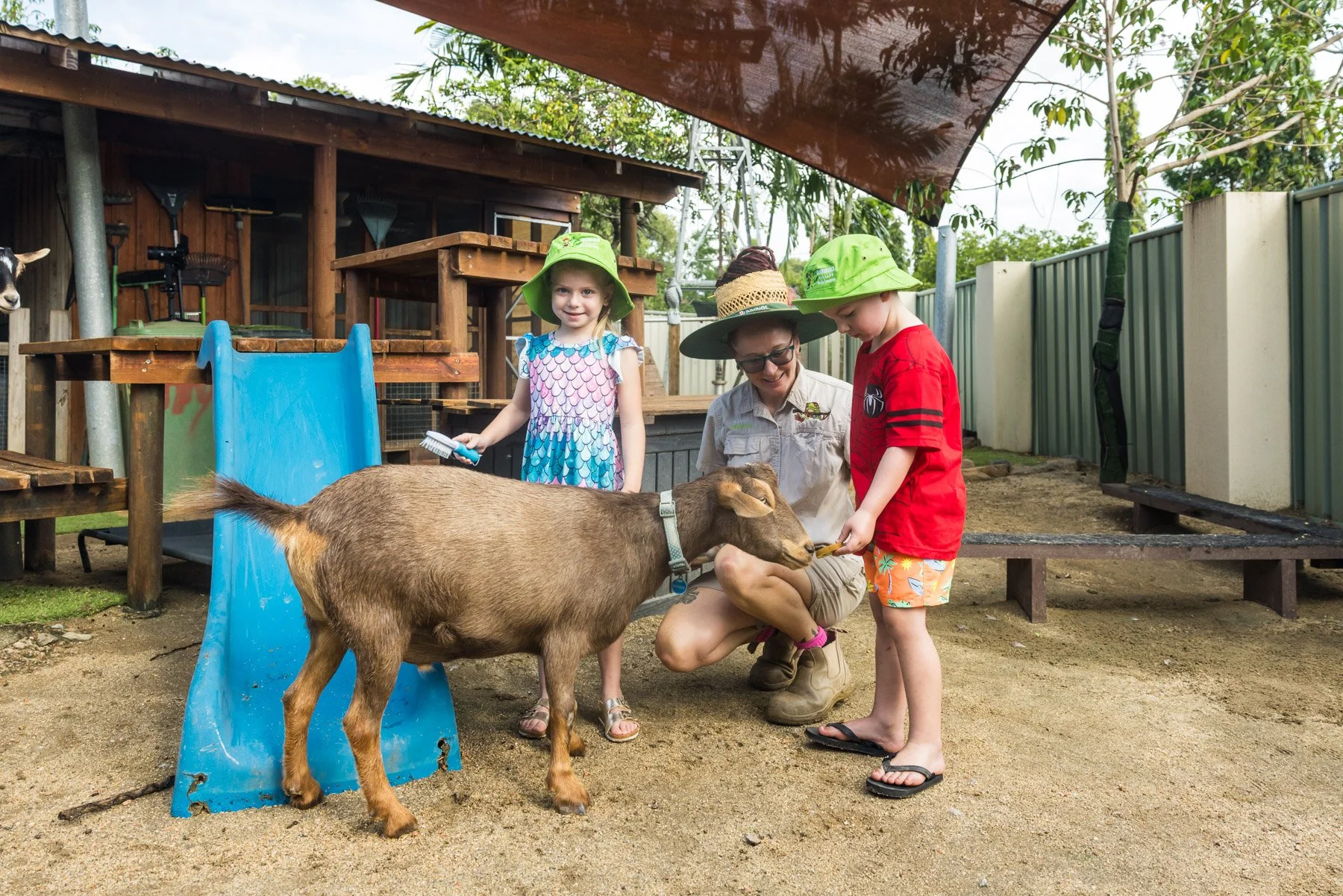 Kids playing outside