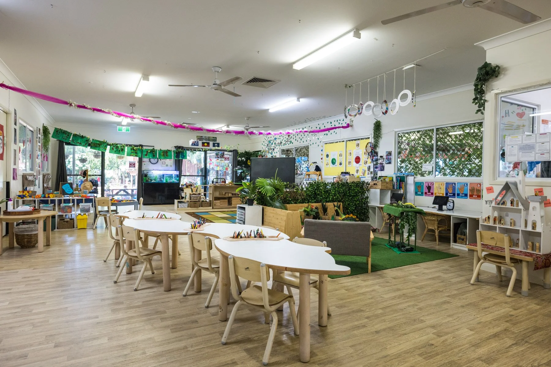 Indoor facilities of an early childhood learning centre