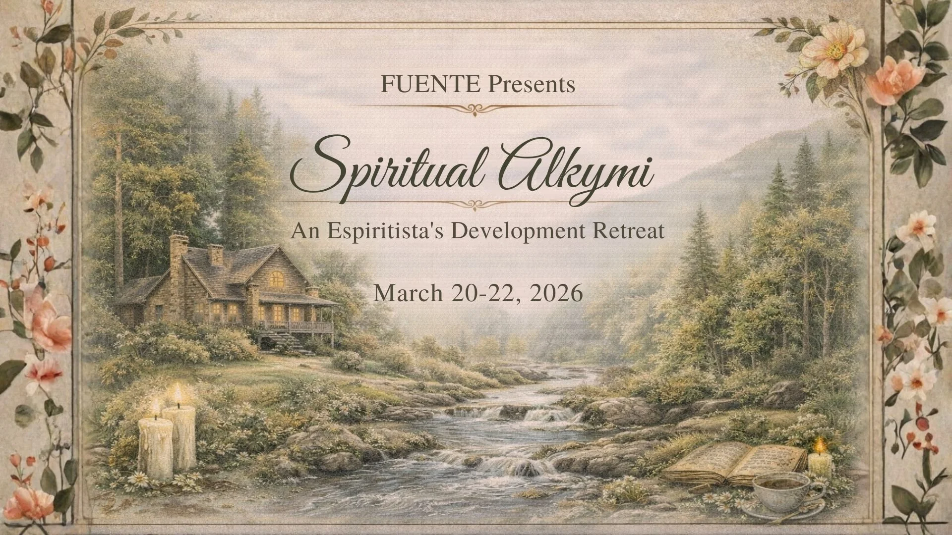 FUENTE March 2026 Spiritual Intensive Retreat -  Single Accommodation Room
