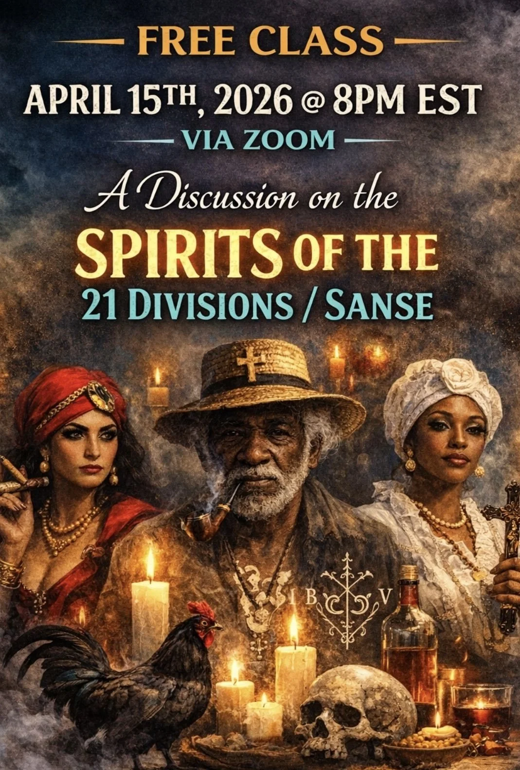 FUENTE April Classes: A Discussion on the Spirits of the 21 Divisions/Sanse