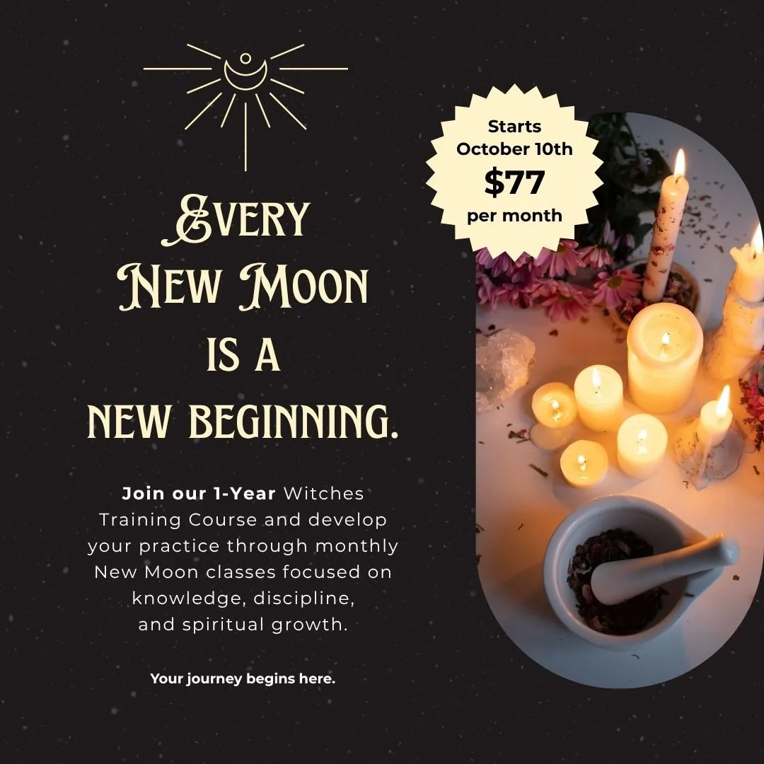 FUENTE October Classes: Witches Training Course