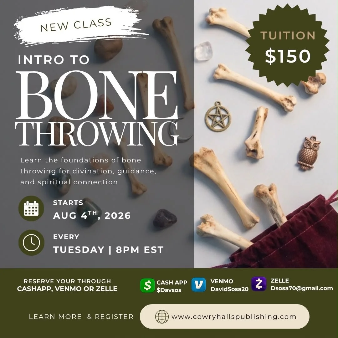 FUENTE August Classes: Intro to Bone Throwing
