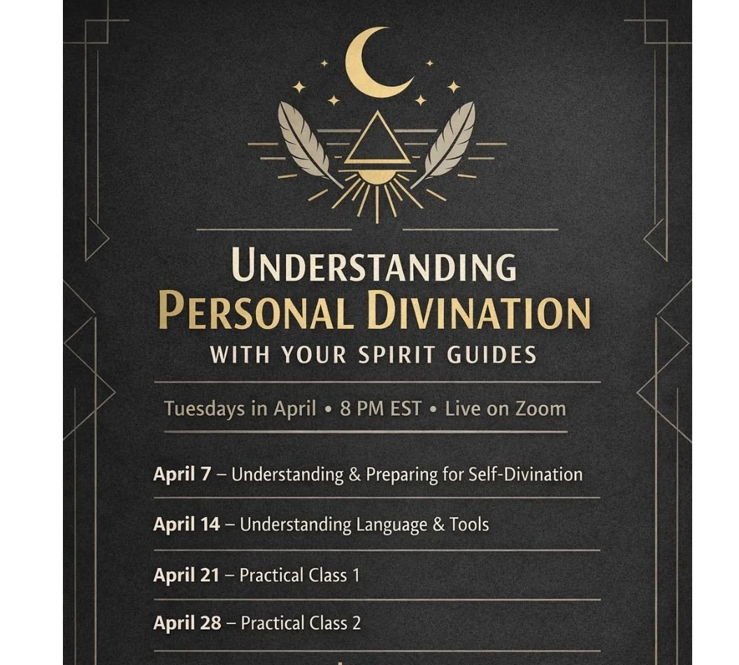 FUENTE April Classes: Understanding Personal Divination with Your Spirit Guides