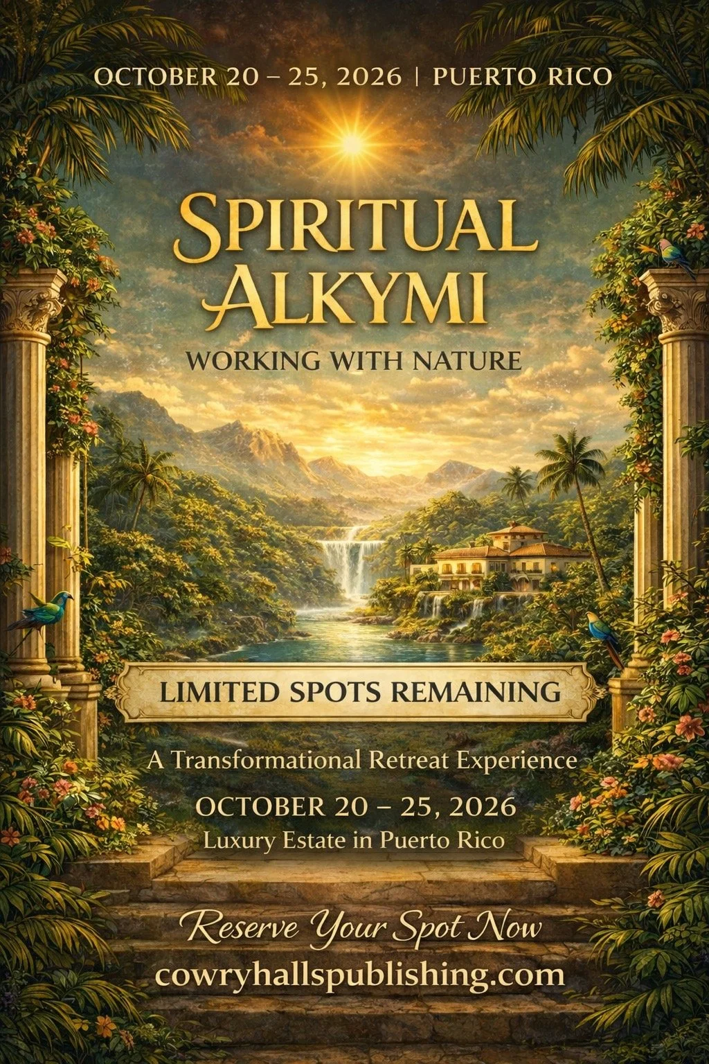 FUENTE OCTOBER: Spiritual Alkymi Retreat in Puerto Rico DOUBLE ROOM