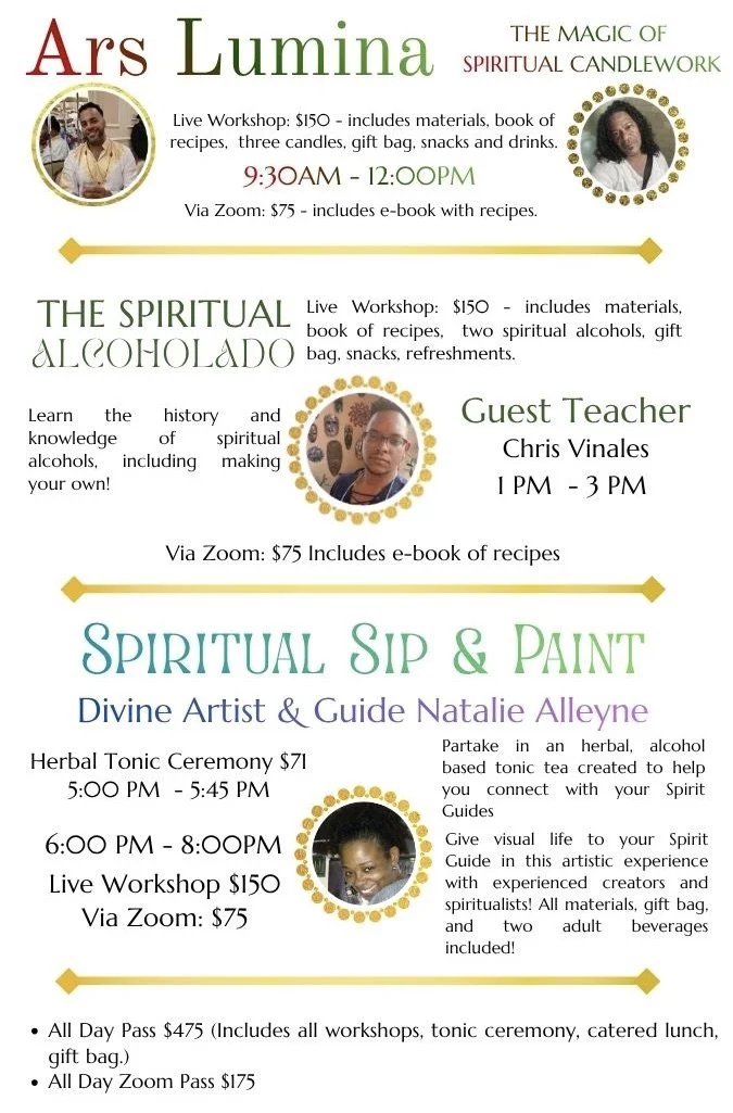 FUENTE April 25th, 2026 Workshop Experience ZOOM All-Day Pass