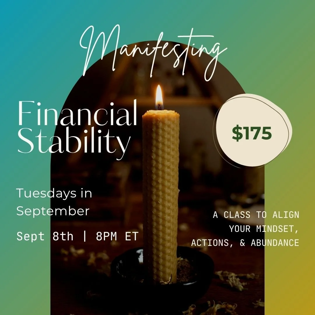 FUENTE September Classes: Manifesting Financial Stability