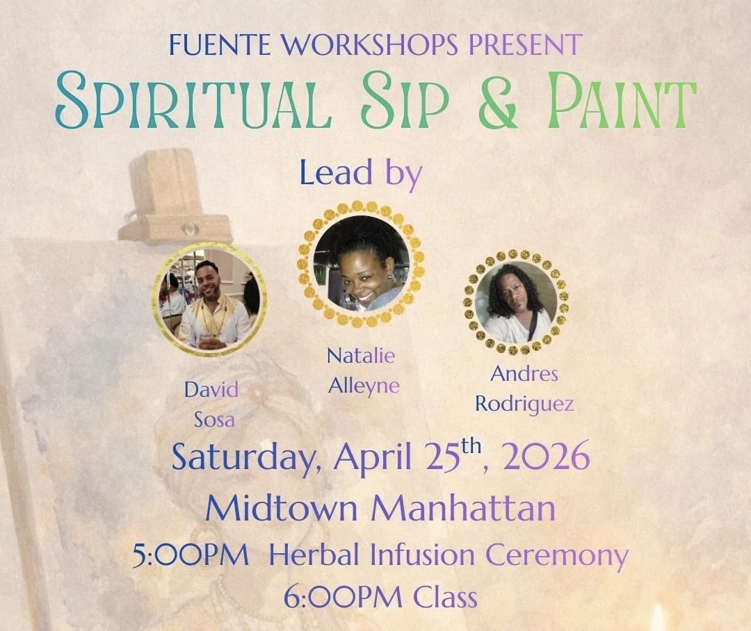 FUENTE April Workshops: Spiritual Sip & Paint