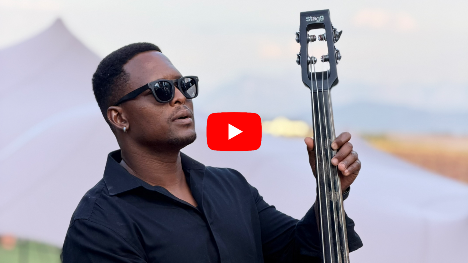 Cape Town Flo performing at a brand launch at Meerendal Wine Estate in Durbanville. The electric bass and violin duo creates a contemporary African music experience for corporate events, product launches and executive gatherings.