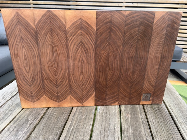 XL Premium Black Walnut Chopping Board 55 × 35 × 4 cm