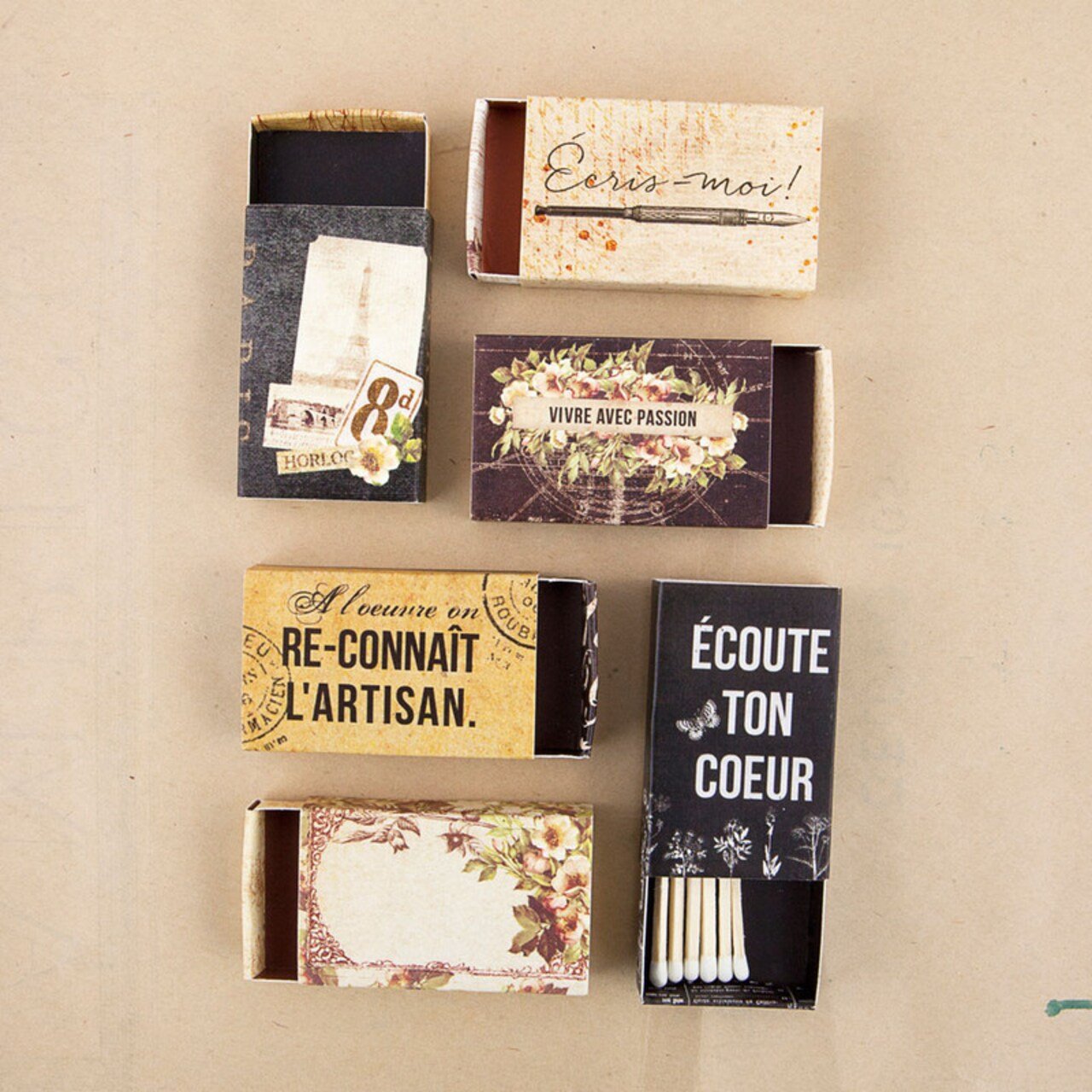 The Archivist Matchboxes Set