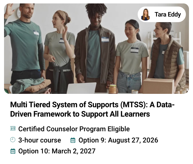 Multi Tiered Systems of Support (MTSS) to Support All Learners 