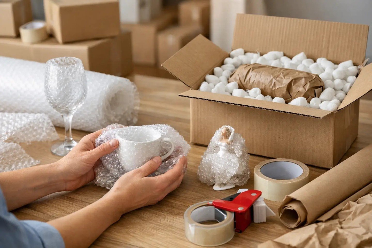 Fragile items don&rsquo;t have to be a stress test. In our latest guide, we share practical packing steps that help protect glassware, dishes, lamps, and other delicate pieces&mdash;from the right materials to smart wrapping and sturdy box setup. As 