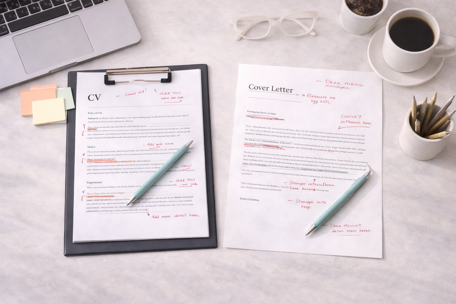 Resumé, CV & Cover Letter Revamp