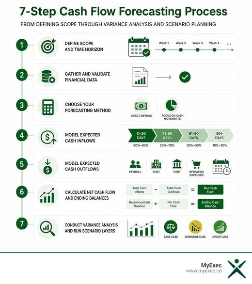 Step-by-Step Guide to Cash Flow Forecasting