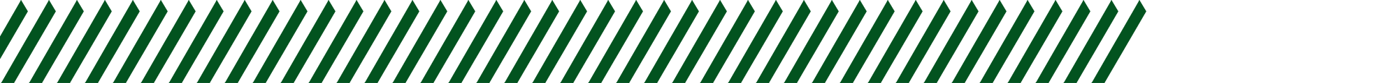 Green and black diagonal striped background.