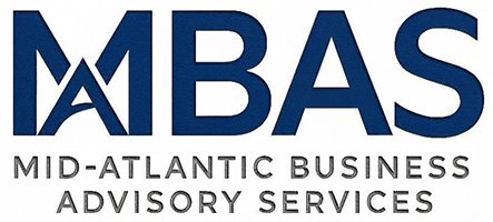 Logo of MID-ATLANTIC BUSINESS ADVISORY SERVICES featuring a stylized 'MABAS' abbreviation and full company name.