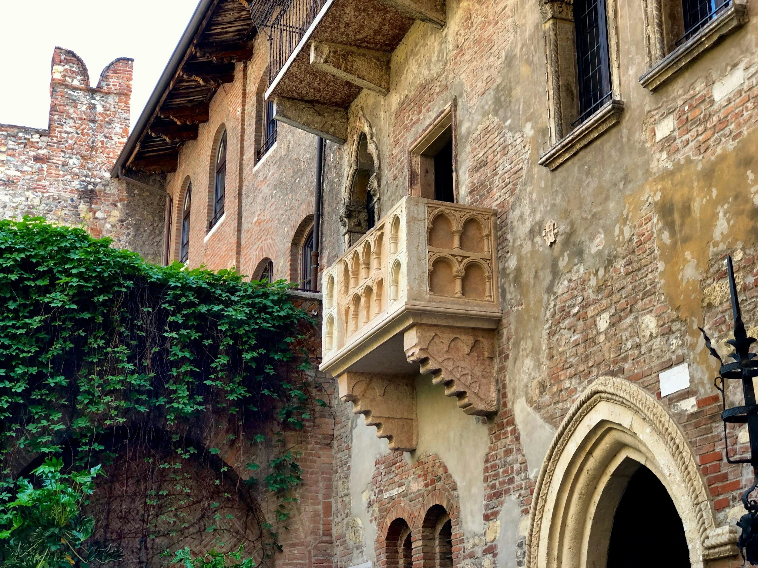 Juliet's balcony, verona