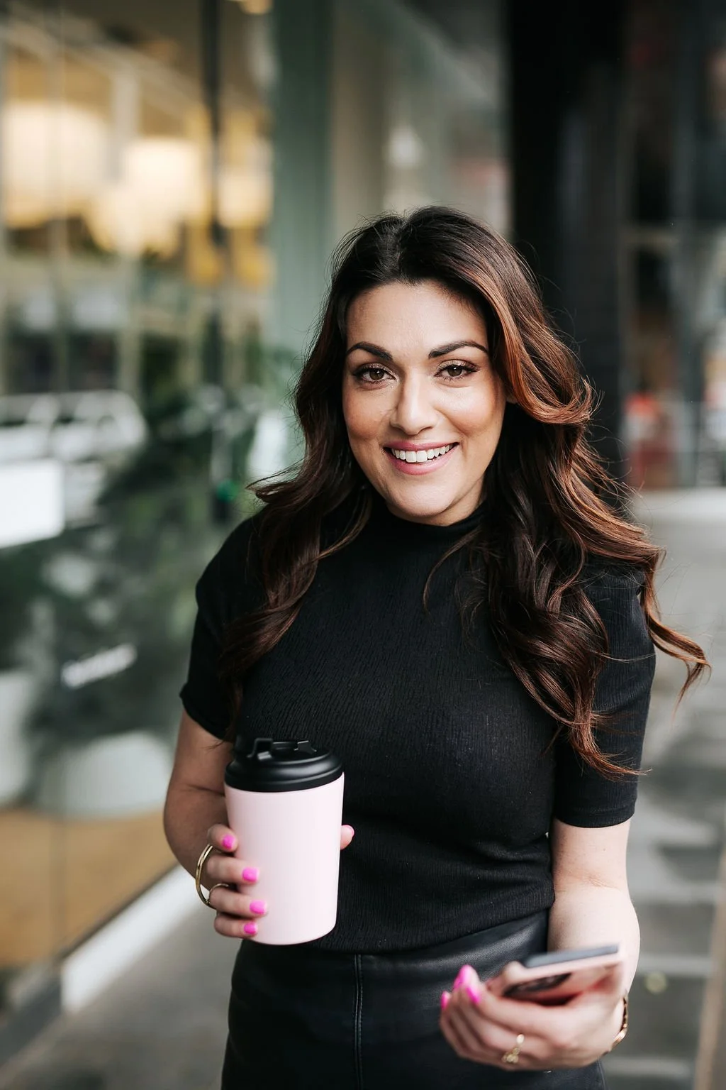 Stef, founder of To Italy & Back, walking in Lecce, Puglia after relocating from Australia.