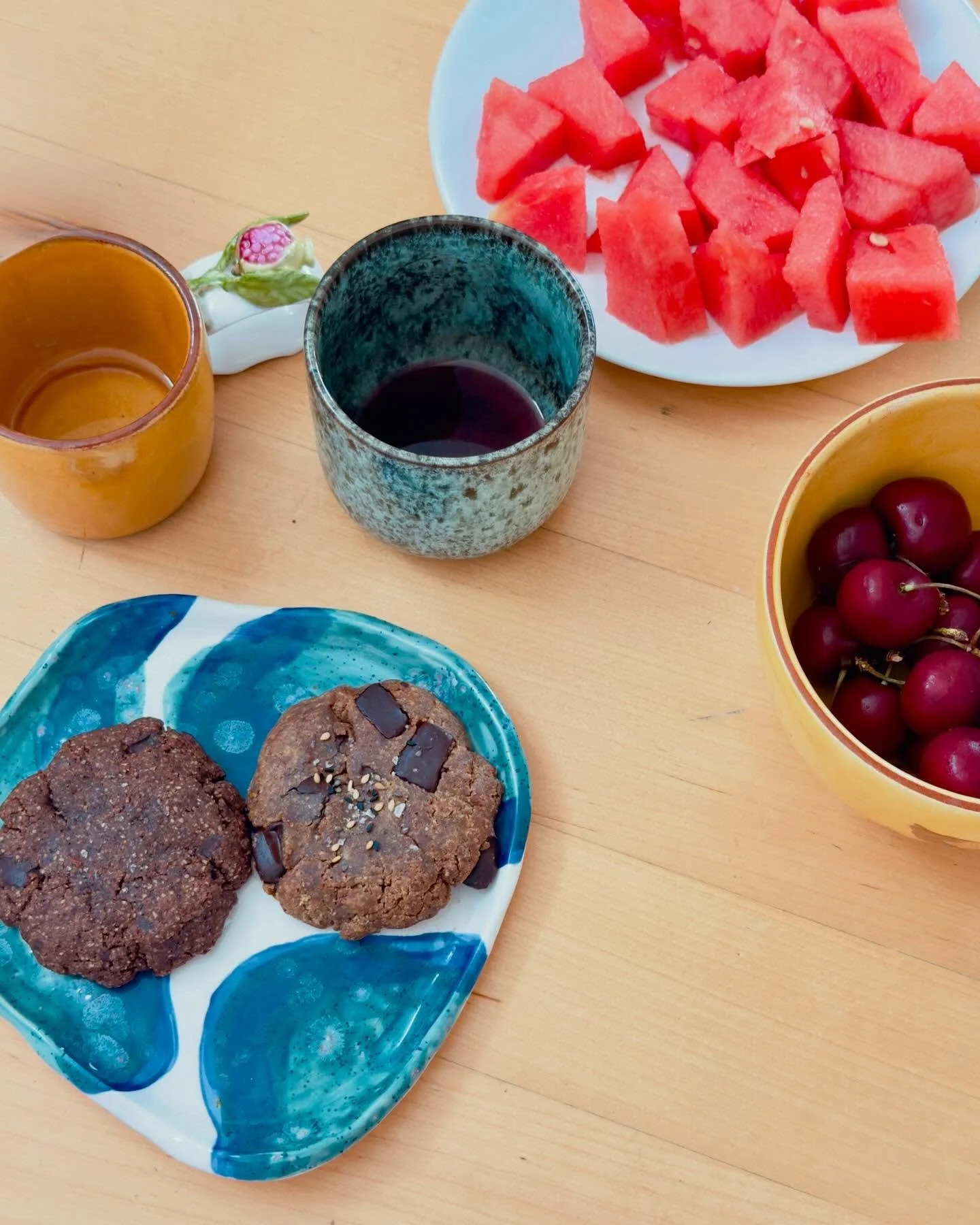 Meriendas de verano 🍉🍑🍒🍪