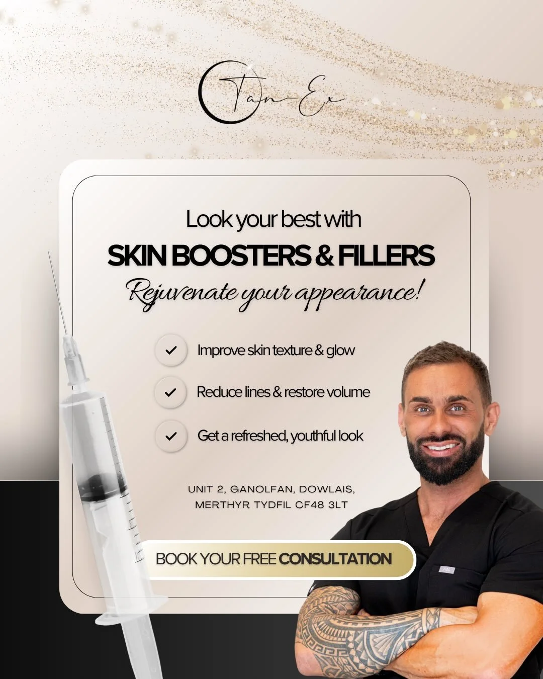 Subtle enhancements, real confidence ✨

Skin boosters for deep hydration
Dermal fillers to restore volume &amp; definition

Book your consultation via the link in our bio 🤍