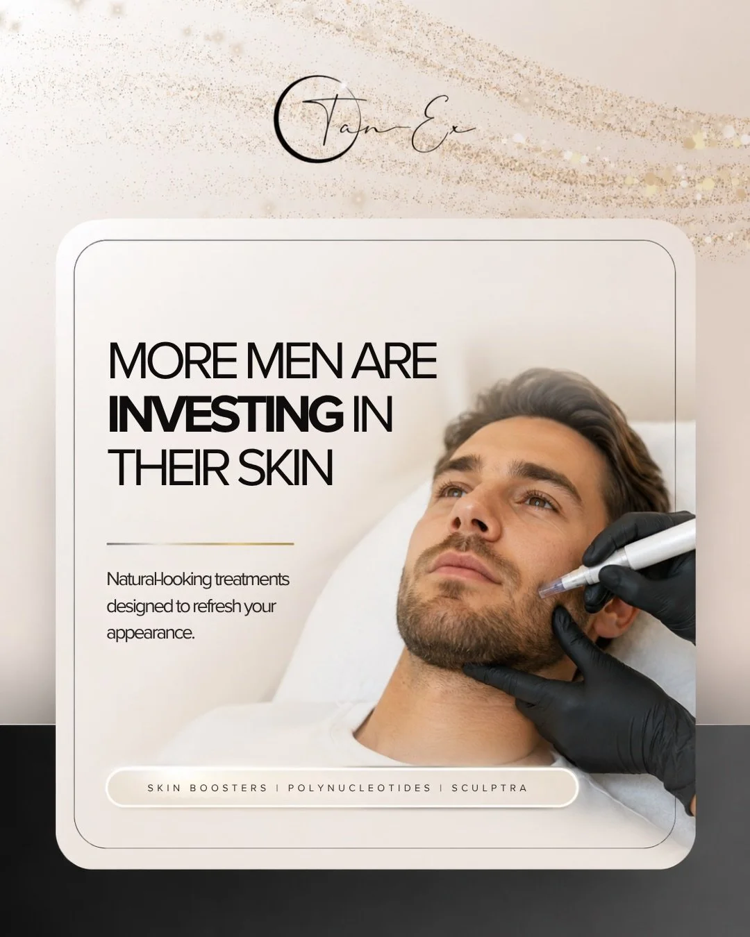 Looking tired? Your skin might be telling a different story💆🏽

More men are choosing subtle, natural looking treatments to improve skin quality, boost confidence and age well.

Click the link in our bio to book your consultation!