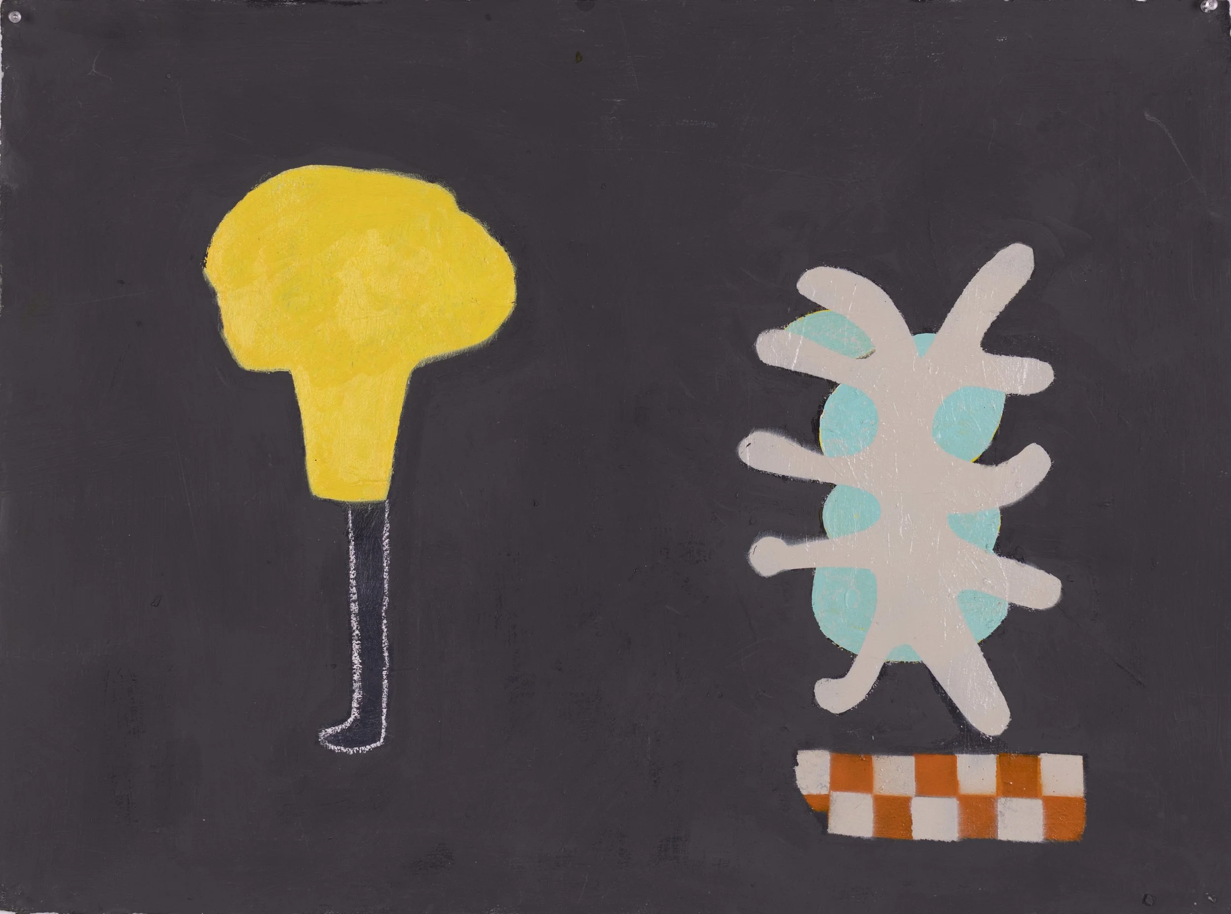 3083   22 x 30"  Oil on Paper