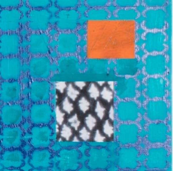 2850f   10 x 10"  Oil on Metal