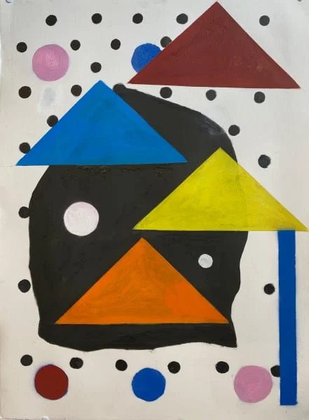 2934   30 x 22"   Oil on Paper