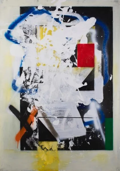 2969   52 x 36"   Oil on Paper