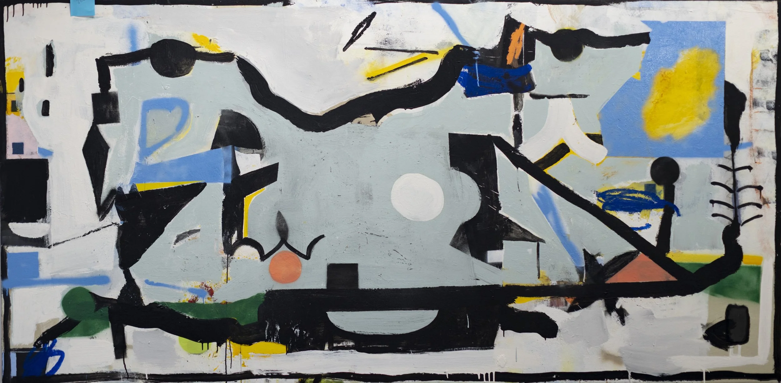 #3110  48 x 96" Oil on Panel,