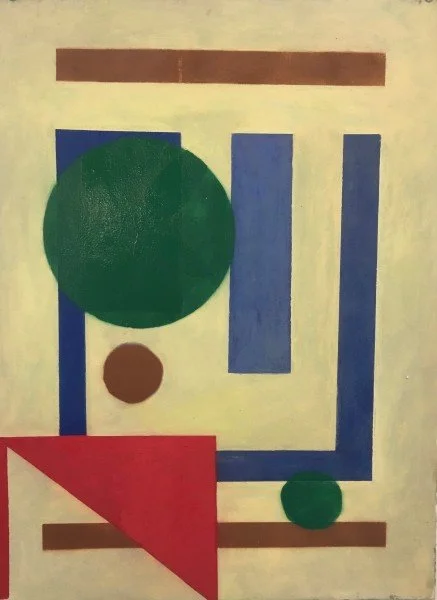 2884   30 x 22"   Oil on Paper