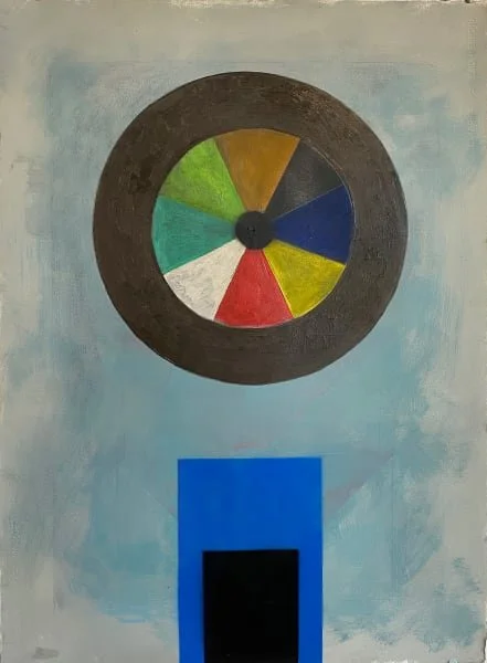 2944   30 x 22"   Oil on Paper