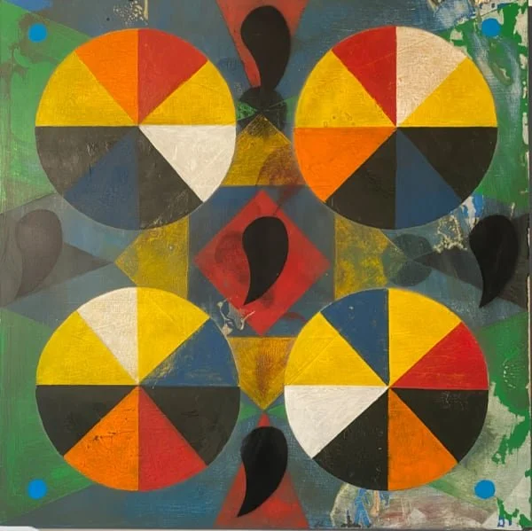 2984A   24 x 24"   Oil on Panel