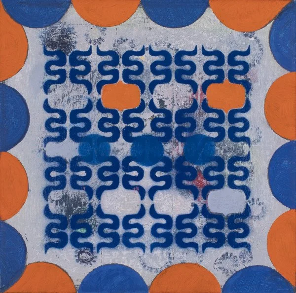 2824c   12 x 12"  Oil on Metal